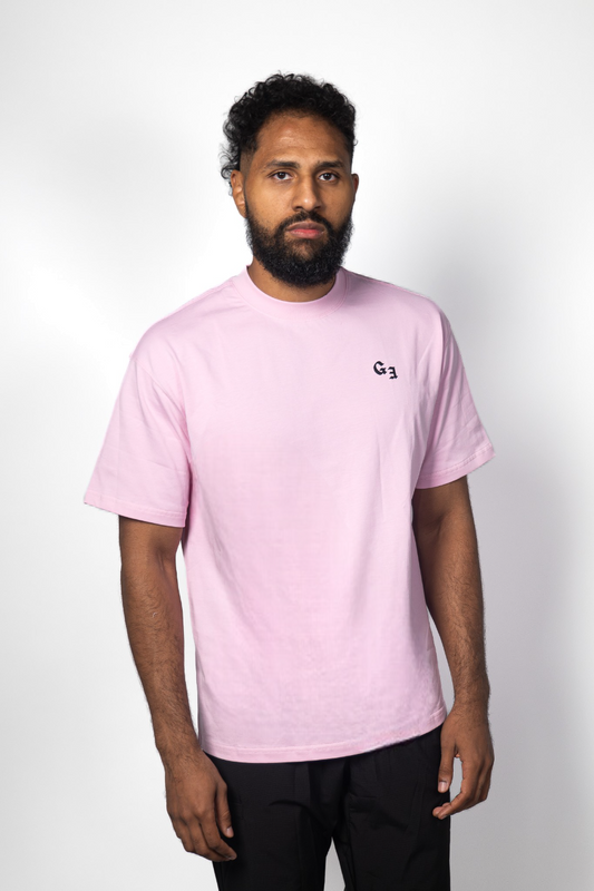 Le tee-shirt coton rose poudré Grappler Era