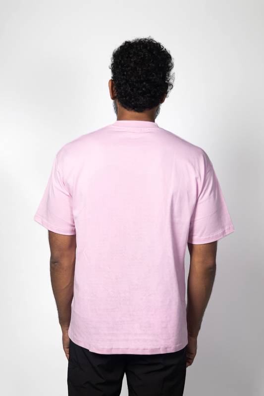 Le tee-shirt coton rose poudré Grappler Era