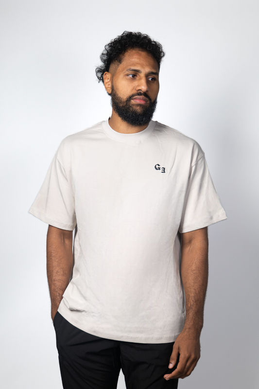 Le tee-shirt coton beige Grappler Era