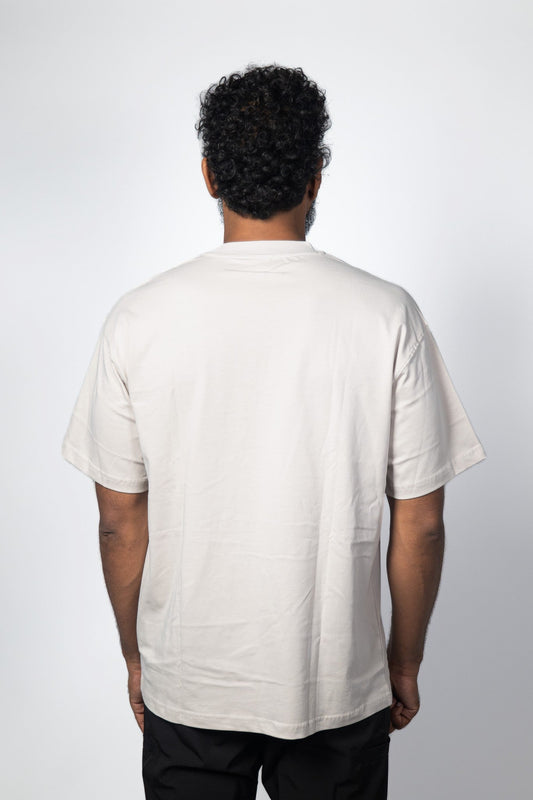 Le tee-shirt coton beige Grappler Era