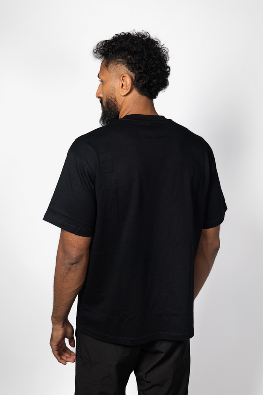 Le tee-shirt coton noir Grappler Era