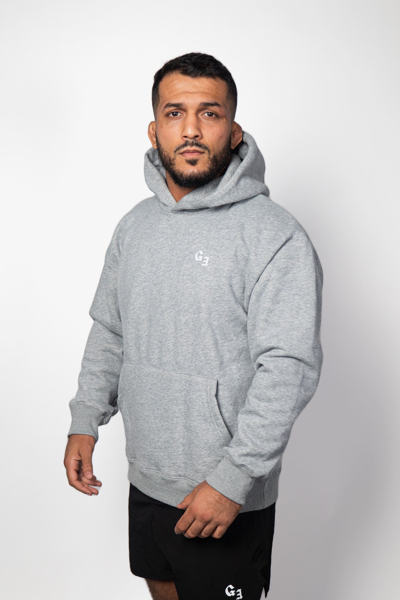 Le hoodie gris clair Grappler Era
