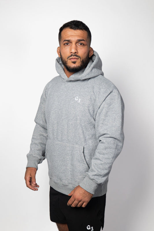 Le hoodie gris clair Grappler Era